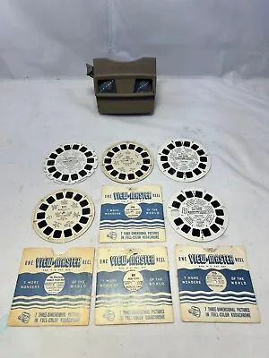 Vintage View Master W/ 9 Slides - See Pics For Titles • $20