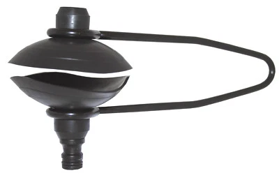 $23 • Buy New SMALL OUTBOARD MOTOR FLUSHER ROUND Water Flush EAR MUFFS - MARINE RWB3871