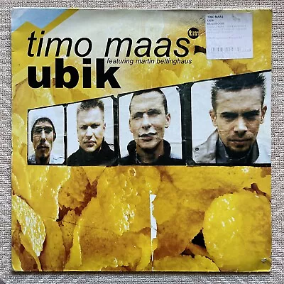 Timo Maas - Ubik - 12” Vinyl Single - 2000 Techno / Big Beat - EX/VG- • $10.09