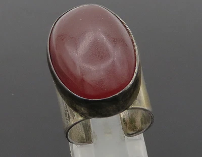 $125.25 • Buy BILLY SLIM NAVAJO 925 Silver - Vintage Carnelian Cocktail Ring Sz 7 - RG20528