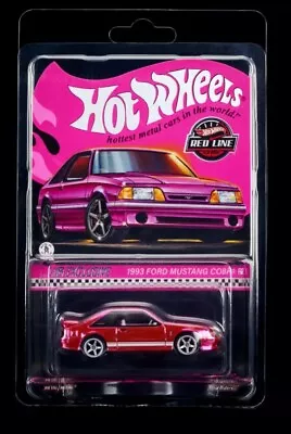 Hot Wheels RLC Exclusive Pink Edition 1993 Ford Mustang Cobra Plus Bonus Mustang • $53.99