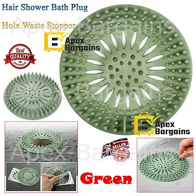 £2.45 • Buy Hair Trap Shower Bath Plug Hole Waste Catcher Stopper Drain Sink Strainer Filter