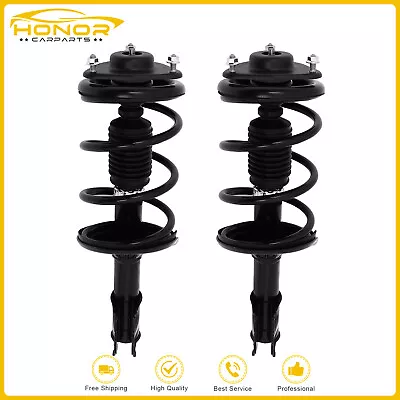 Pair Front Complete Shocks Struts With Springs For 2002-2007 Mitsubishi Lancer • $138.58