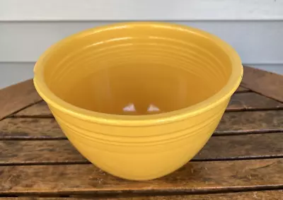 Vintage Fiesta Yellow Lined Bowl 8 1/2  Wide X 5 1/2  Tall • $45.95