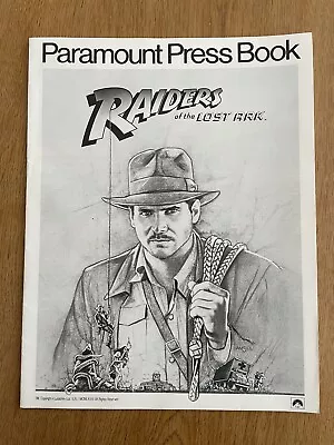 1981 Movie Memorabilia/pressbook/raiders Of The Lost Ark/harrison Ford • $40