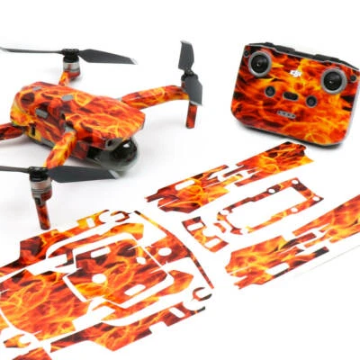 $37.50 • Buy Fire N Flames Drone Skin Wrap Stickers Decal For DJI Mavic Air 2