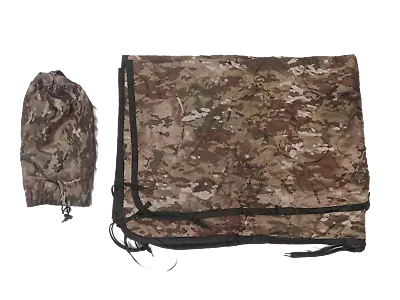 USGI Military Style All Weather Poncho Liner / Woobie Blanket In Multicam Camo • $39.99