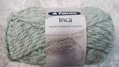 Patons Inca #7057 Arctic Storm Wool Alpaca & Acrylic 50g • $8.50