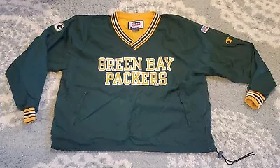 Vintage 90s Champion Pro Line Green Bay Packers Jacket Mens Large (NO STAINS) • $49.99