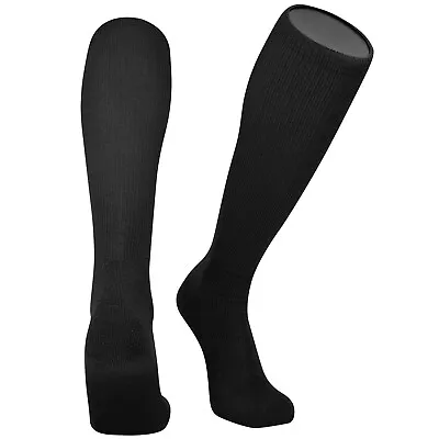 Mk Socks All Sport Knee High Long Baseball Football Tube Socks Black • $5.99