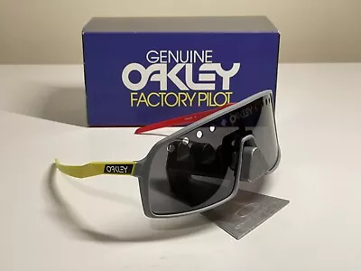 Oakley Factory Pilot Sutro Eyeshade Matte Fog Prologue Prizm Black Iridium RARE  • $230