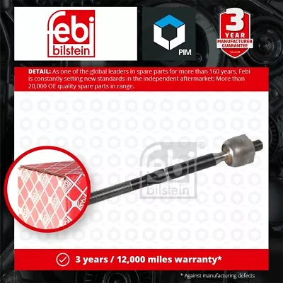 Inner Rack End Fits RENAULT SCENIC Mk4 1.7D Left Or Right 2018 On R9N401 Tie Rod • $37.86