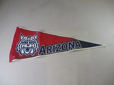 Vintage University Of Arizona Wildcats Pennant Flag Wincraft USA Made • $15.60