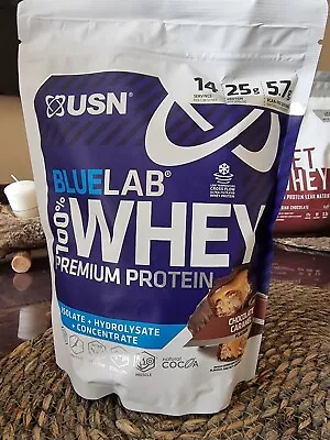 £13.99 • Buy Usn Blue Lab 100% Whey Protein Chocolate Caramel 476G NEW