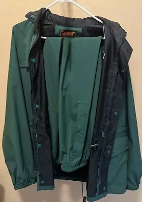 Stearns Rainjammer Rainsuit Model 8176 Drywear Hooded Jacket & Pants Size S  • $19.99