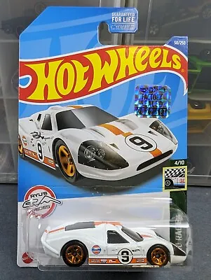 HOT WHEELS 2022  RETRO RACERS 67 FORD GT40 Mk.IV GULF New B8 Factory Sealed  • $4.99