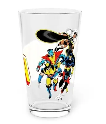 Uncanny X-Men Pint Glass 16oz - Storm Wolverine Cyclops - Marvel - Byrne Art • $21.99