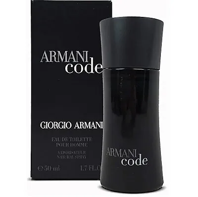 £48.95 • Buy GIORGIO ARMANI Code Eau De Toilette Pour Homme 50 Ml