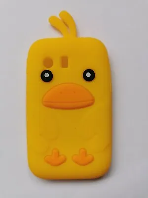 NEW Yellow Fun 3D Kids Chicken Bird Silicone Phone Case Samsung Galaxy Y S5360 • £3.95