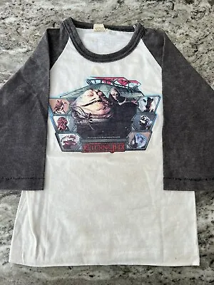 Vintage 1983 Star Wars Return Of The Jedi Jabba The Hut T-shirt Tshirt • $25