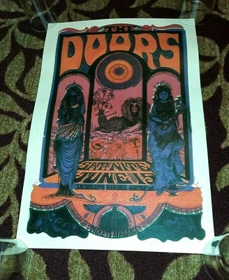 $16.80 • Buy The Doors Sacramento June 15th, 1968 Concert Poster High Quality Reproduction