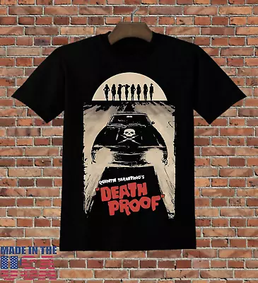 Death Proof Quentin Tarantino Movie Black T Shirt Full Size S-5XL SO16 • $20.89