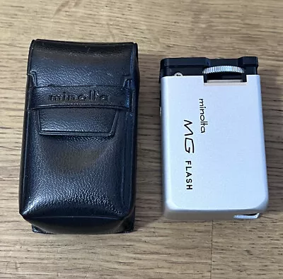Minolta MG Cube Flash -16 MG Subminiature Spy Camera With Case • $23.70