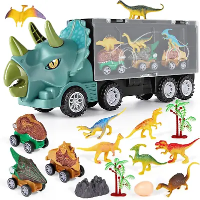 Japace Dinosaur Toys For Boys 3 Years Old Kids Truck Boys Toys Age 3-6 Car 3 3 • £12.81