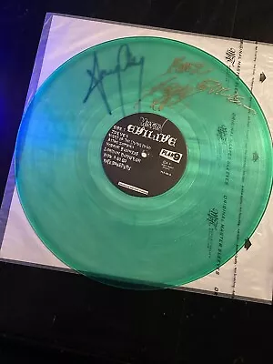 Misfits Evilive Translucent Green Vinyl Signed By Glenn Danzig And Jerry Only • $710