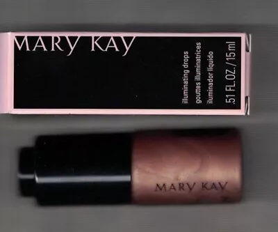 2018 Mary Kay Illuminating Drops Bronze Light #138291 .51 Oz. 15ml New In Box • $9.99