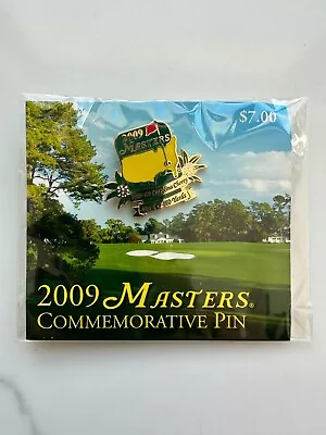 Masters Golf 2009 Official Commemorative Pin Augusta National-Sealed • $13