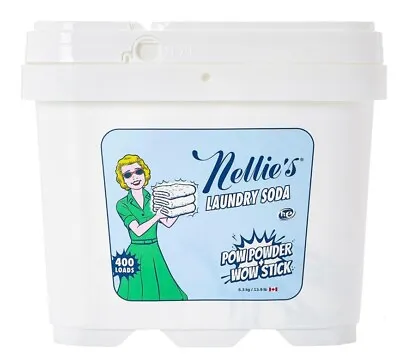 Nellie's 400-Load Pow Powder Laundry Soda • $74