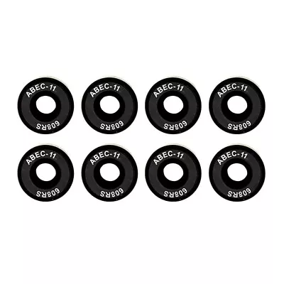 Reliable Performance 8xPcs Longboard Skateboard Scooter Bearings ABEC11 • £13.43