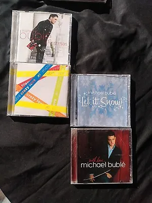 BUBLE MICHAEL 4 CD LOT: See Pics For Titles RESTORED 2 LIKE NEW New Cases POLISH • $11.99