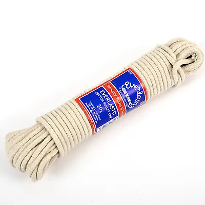 200m - Everlasto Cotton Pulley Line / Clothes / Washing Line - 5.5mm Thickness • $106.60