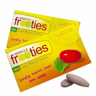 Miracle Frooties Berry Fruit Tablets Large XL - 2 Packs • $21.21
