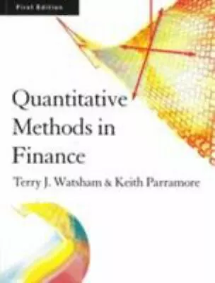 Quantitative Methods For Finance Watsham TerryParramore Keith Good Book • $9.53