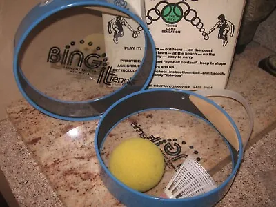 BING-IT Tennis Vintage Lawn Game Noble & Cooley Granville Tambourine Made In USA • $19.99