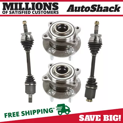 $167.67 • Buy Front Wheel Bearing Hub & CV Axle Shaft Kit For Kia Sorento Hyundai Santa Fe V6