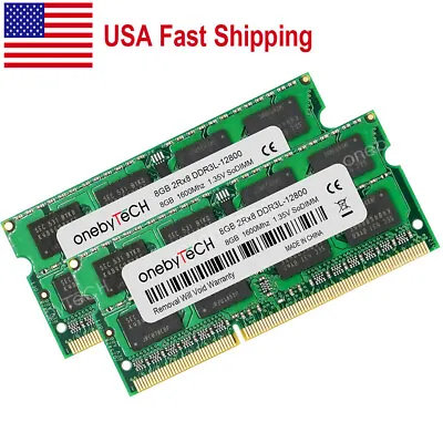 USA 16GB 2x8GB 2RX8 PC3L-12800 1600MHz Memory For MacBook Pro Mid-2012 13  A1278 • $29.99