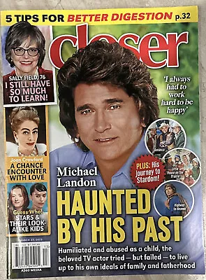 CLOSER Magazine  MARCH 27 2023 Michael Landon Haunted By His Past • $9.99