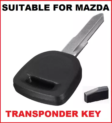 Transponder Car Key Blank Suitable For  Mazda 3 5 6 RX8 CX7 CX9  • $18.75