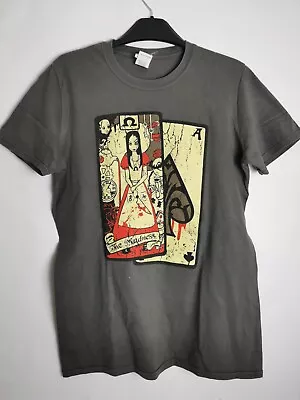 Alice Madness Returns The Omega Card Grey Short Sleeve Tshirt Size Medium • £7.50