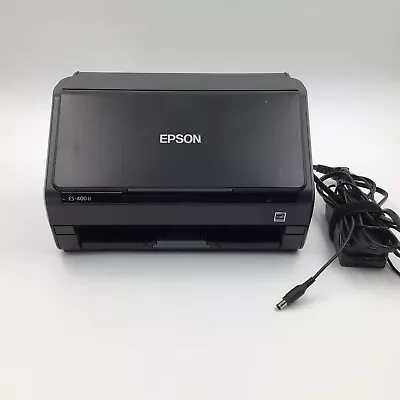 Epson J382D ES-400 II Document Scanner W/Power Adapter! • $129.99