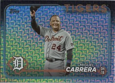 2024 Topps Series 1 Miguel Cabrera Easter Foil #201 • $1.25