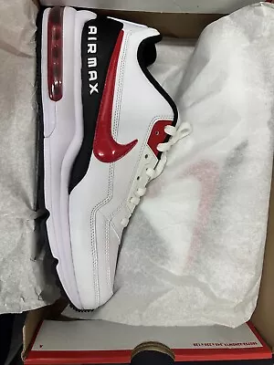 Nike Air Max LTD White-Univ Red-Black - +NK AM LTD WHT/RED-BLK • $100