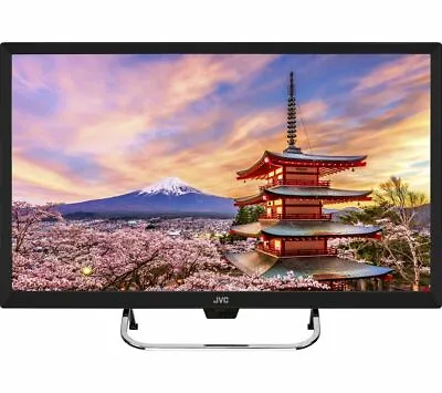 Jvc Lt-32c490 32  Led Lcd Tv Hd Ready Dvb-t2 Freeview Hd Tuner Hdmi Usb • £99.97