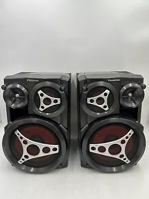 Panasonic Sb-ak410 Speakers 150w Set Of 2 Good Working Condition Speakers Only • $33.74