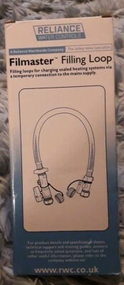 £9.99 • Buy RELIANCE Water Controls Filmaster 15mm Filling Loop, Brand New In Box!!!