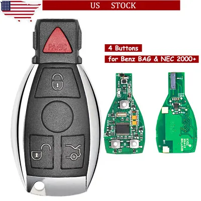 Replacement For Mercedes-Benz IYZ3312 Keyless Entry Remote Car Key Fob Control • $18.58